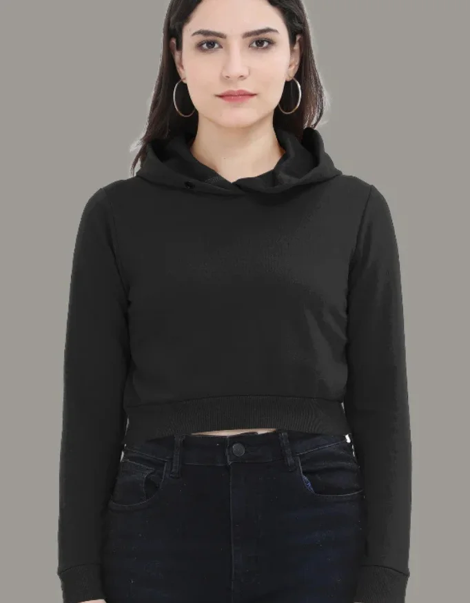 Female Cropped Hoodie