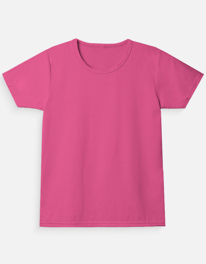 Girl's Crew Neck T-Shirt