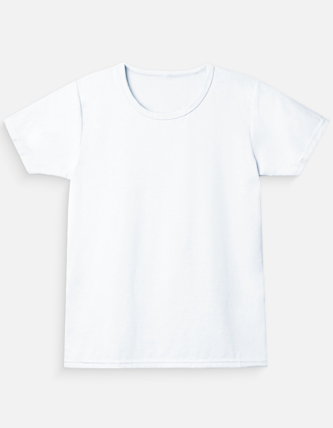 Girl's Crew Neck T-Shirt
