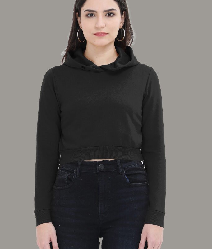 Female Cropped Hoodie